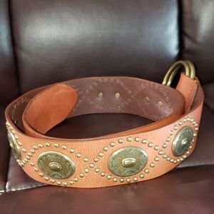 Genuine leather belt